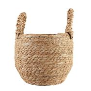 Porland Tony 22 cm Naturel Kulplu Sepet