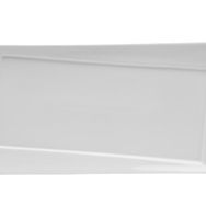 Porland Twist Beyaz 33 cm Kayık Tabak