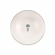 Porland Vaso Piccolo 23 cm Desen5 Çukur Tabak