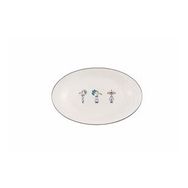 Porland Vaso Piccolo 27 cm Desen10 Kayık Tabak