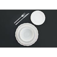 Porland Wavy Altın Yaldız 24 Parça 6 Kişilik Yemek Takımı