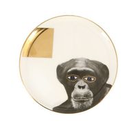 Porland Wild Life Monkey 20 cm 6'lı Düz Tabak