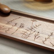 Porland Woodflower 40 cm Akasya Sunum Tabağı