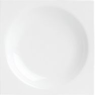Porland Zen Beyaz 21x21 cm Çukur Tabak