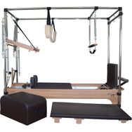 Port Pilates Combo Cadillac Reformer Kahverengi Set