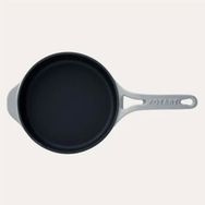Pot Art 22 cm Parlak Gri Yuvarlak Düz Tava