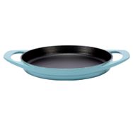 Pot Art Yuvarlak Degrade Turkuaz 22 cm Sahan