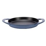 Pot Art Yuvarlak Parlak Mavi 22 cm Sahan
