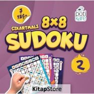 Pötikare Yayınları Model 2 8x8 Çıkartmalı Sudoku