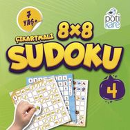 Pötikare Yayınları Model 4 8x8 Çıkartmalı Sudoku