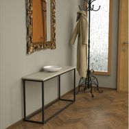 Potrica Dresuar Bej Mermer Tabla