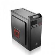 Power Boost VK-B003S 300W ATX Kulplu Shiny Piano Siyah Kasa