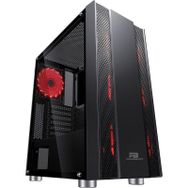 POWER BOOST VK-G3403S 650W 80+ Siyah Mesh Panel Midi Tower Kasa