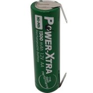 Power-xtra 1.2 V 1300 Mah Aa Şarjlı Traş Makinası Puntalı Kalın Kalem Pil