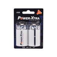 Power-xtra 2'li Blister LR20/D Size Alkaline Pil