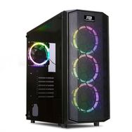 PowerBoost X58 Tempered Glass RGB USB 3.0 ATX Mid Tower Kasa