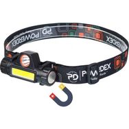 Powerdex PD-6672 Mıknatıslı Profesyonel Şarjlı Kafa Feneri