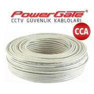 Powergate CELL 100 mt 2+1 CCA CCTV Güvenlik Kablosu