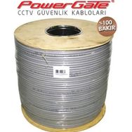 Powergate PRO 500 mt 2+1 Bakır CCTV Güvenlik Kablosu