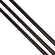Powermaster 12 mm 30 cm Kalın Siyah Silikon