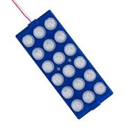 Powermaster 12 V 6 W Mavi 18 Ledli 2'li Paket Yanıp Sönen Modül Led