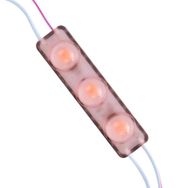 Powermaster 12V 1.5W Pembe Yanıp Sönen Parlak Tek Renk 2835 69X16 mm Ip65 160-180Lm 160 Derece Modül Led