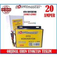 Powermaster 12V 5A Metal Kasa Adaptör