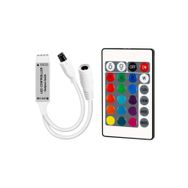 Powermaster 5-12-24 Volt 3x2 Amper Mini 24 Tuşlu Led RGB Kontrol Cihazı