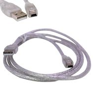 Powermaster 5 Pin Geniş 1.5 m Şeffaf iPod Şarj Aleti Kablosu