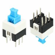 Powermaster 7x7 mm 6 Bacaklı Kilitli Tactile Push Button On - Off Anahtarlı Switch