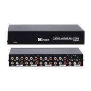 Powermaster 8 Port Video Audio Splitter Video Çoklayıcı