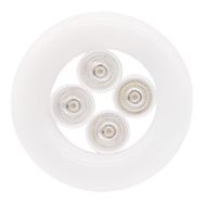 Powermaster Beyaz KK-902 E27 Duy 48 Watt 4'lü Ufo Led Lamba