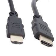 Powermaster Düz Siyah Plastik 30 cm HDMI Kablo