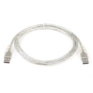 Powermaster Erkek-Erkek Şeffaf 5 m Usb Kablo