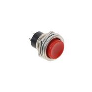 Powermaster IC-180 Yuvarlak 16 mm Kırmızı Metal Buton