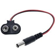 Powermaster IC-232A 9 Volt 2.1 mm Jacklı Pil Başlığı