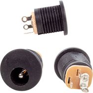 Powermaster IC-257 2.1 mm Yuvarlak Somunlu Şase Adaptör Fişi