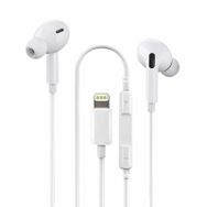 Powermaster PG3-7 Lightning Ekstra Şarj Girişli Mikrofonlu Kulaklık