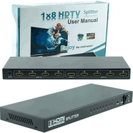 Powermaster PM-14218 1.4v 1080p 8 Port Hdmı Splıtter Dağıtıcı