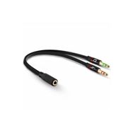 Powermaster PM-1444 20 cm Kulaklık Mikrofon Çevirici Ayırıcı Kablo