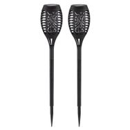 Powermaster PM-15940 Alevli 12 Ledli Solar Bahçe Aydınlatma 2'li Paket