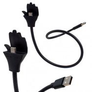 Powermaster PM-1667 Type-C-Usb Girişli Akrobatik Telefon Tutucu