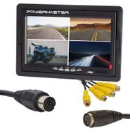 Powermaster Pm-16804 7'' Quad Dijital Monitör Ekran