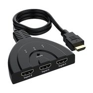 Powermaster PM-17229 3 Giriş 1 Çıkış HDMI Switcher Toplayıcı Kablo