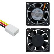 Powermaster PM-17896 IC-216 60x60x25 mm 6x6 12V DC 3 Kablolu Fan
