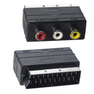 Powermaster PM-2067 Scart Erkek RCA Dişi Ara Mini Adaptör
