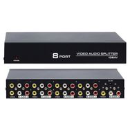Powermaster PM-4832 8 Port Video Audio Splitter