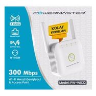 Powermaster PW-WR22 Wi-Fi Menzil Genişletici