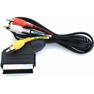 Powermaster Scart Tos 3 RCA Kablo