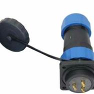 Powermaster SD28 3 Pin 28 mm Su Geçirmez Dörtgen Konnektör